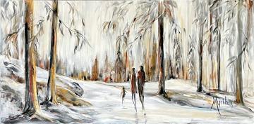 Image de la toile « Au Boisé  Vendu/Sold » de Myrtha Pelletier