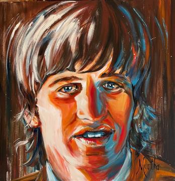Image de la toile « Ringo (vendu) » de Myrtha Pelletier