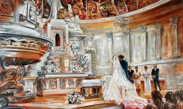 Image de la toile « Le Grand Jour » de Myrtha Pelletier