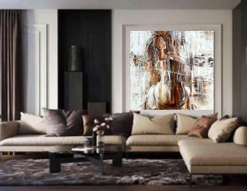 Image de la toile « Parlez-moi d'amour » de Myrtha Pelletier